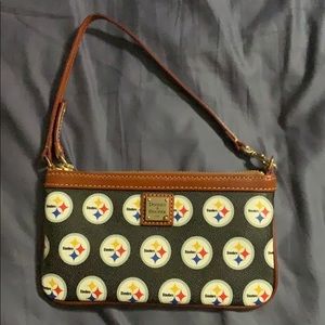 Pittsburgh Steelers Dooney and Bourke wristlet